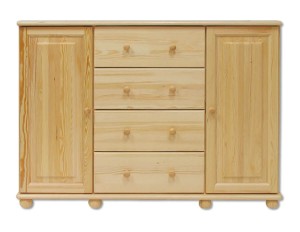 Komoda sosnowa KD 120 drewniana