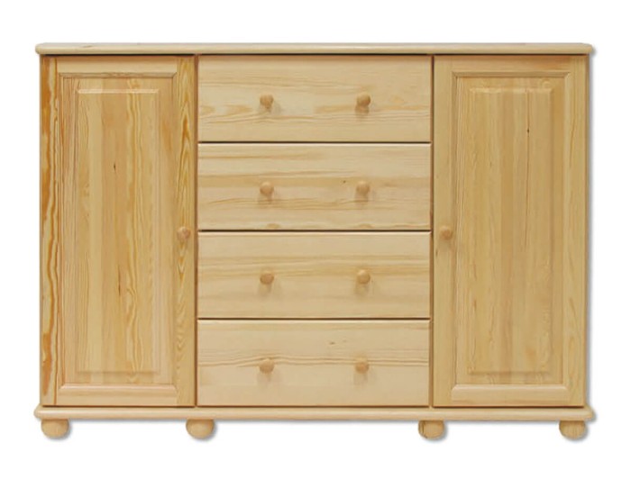 Komoda sosnowa KD 120 drewniana
