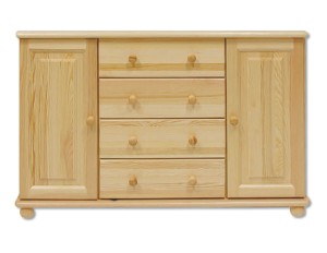 Komoda sosnowa KD 122 drewniana