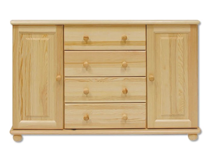 Komoda sosnowa KD 122 drewniana