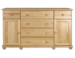 Komoda sosnowa KD 124 drewniana
