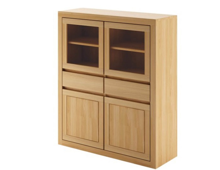 Komoda bukowa KD 405 drewniana