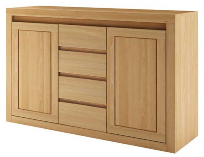 Komoda bukowa KD 409 drewniana