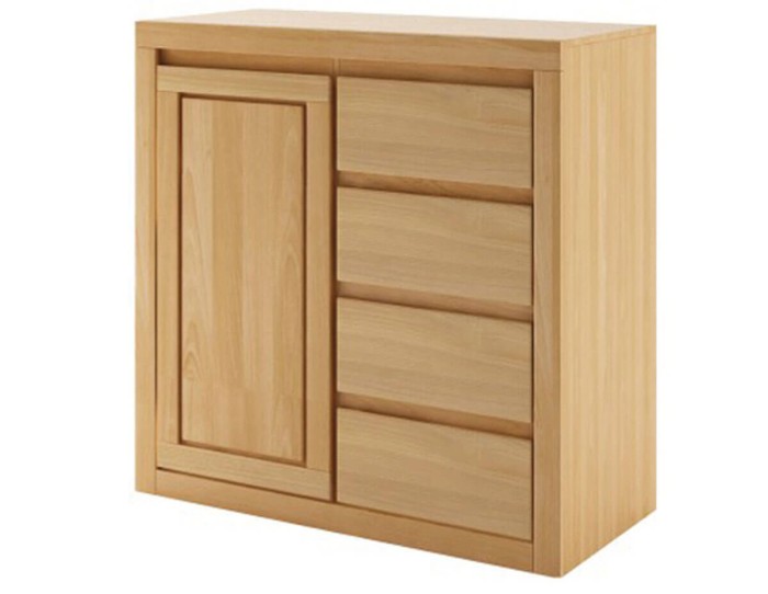 Komoda bukowa KD 411 drewniana