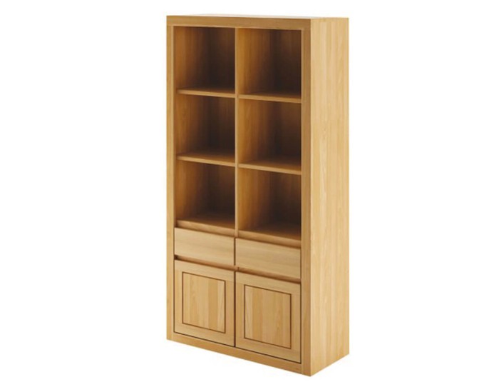 Witryna bukowa KW 404 drewniana