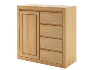 Komoda dębowa KD 311 drewniana