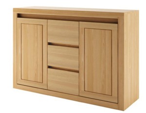 Komoda dębowa KD 313 drewniana