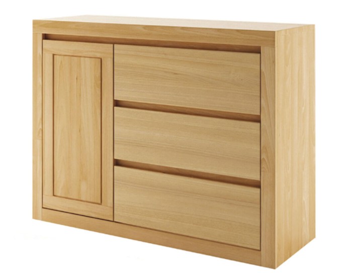 Komoda dębowa KD 315 drewniana