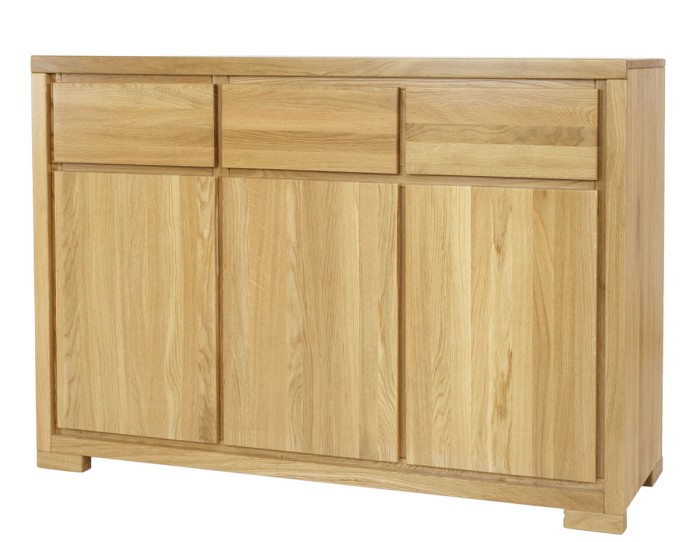 Komoda dębowa KD 352 drewniana