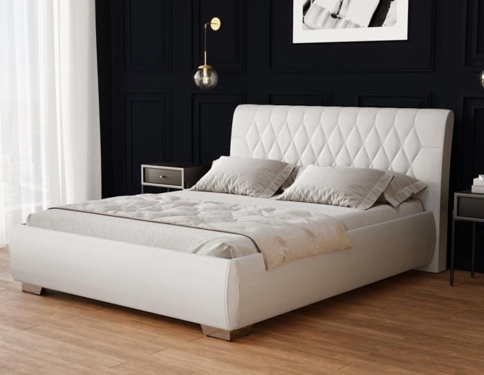 Łóżko tapicerowane 81218 tkanina 40103