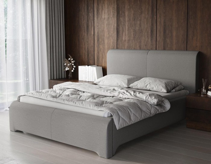 Łóżko tapicerowane 81236 tkanina 20076