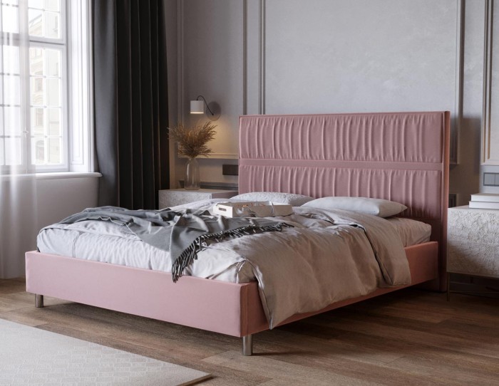 Łóżko tapicerowane 81247 tkanina 50166