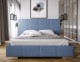 Łóżko tapicerowane 81272 tkanina 60034