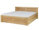 Łóżko dębowe LK 212 BOX drewniane