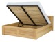 Łóżko dębowe LK 212 BOX drewniane