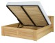 Łóżko bukowe LK 112 BOX drewniane