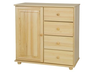 Komoda sosnowa KD 100 drewniana