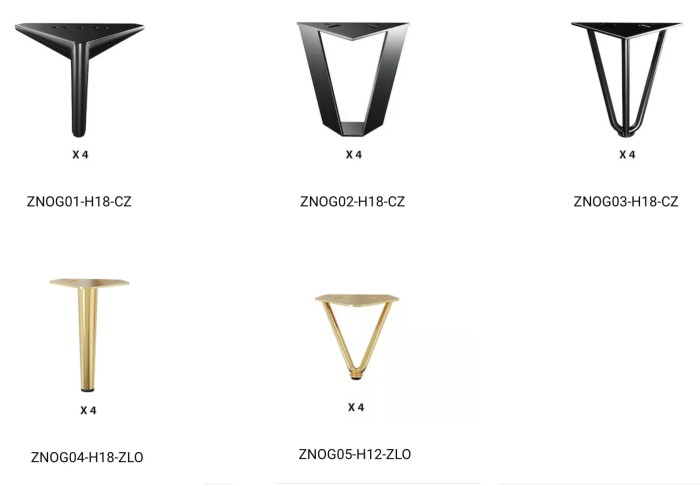 Nogi do KD, KTWIN, SKR