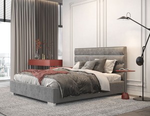 Łóżko Quaddro Level Silver