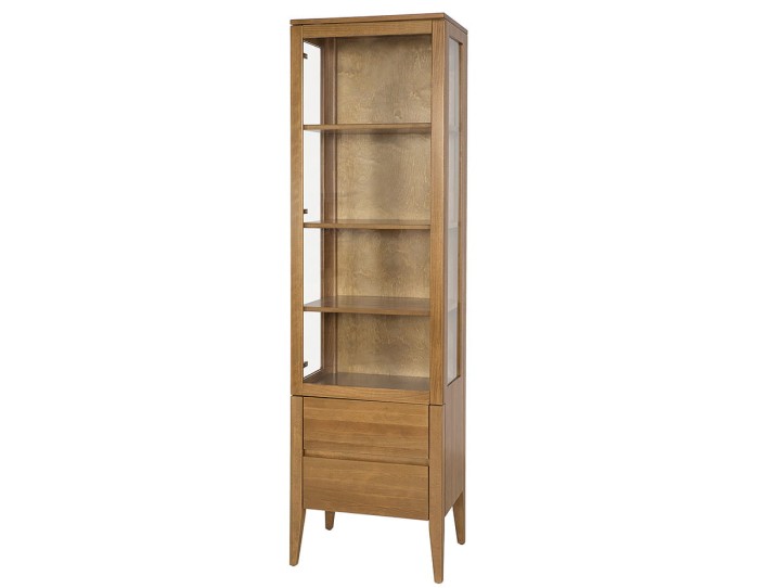Witryna bukowa KW 438 drewniana