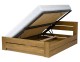 Łóżko bukowe LK 198 B BOX drewniane