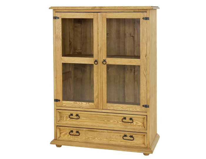 Komoda sosnowa KD 703 drewniana jasny wosk