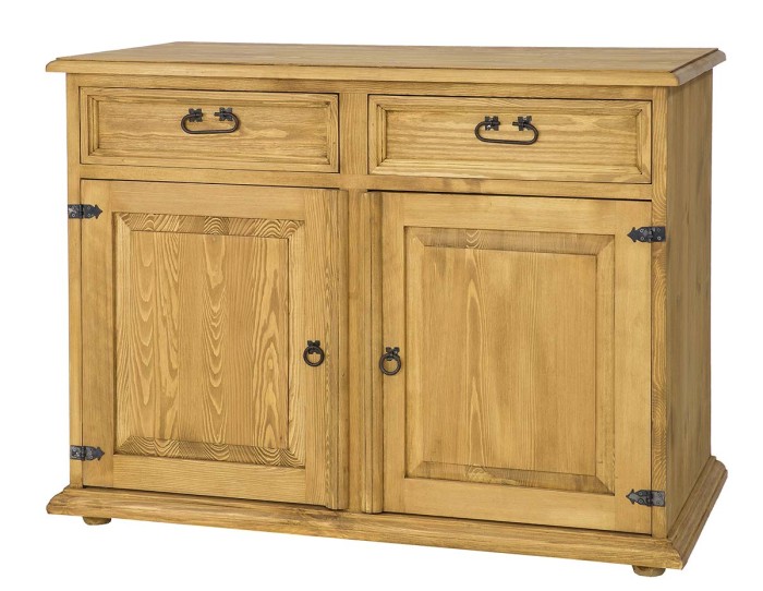 Komoda sosnowa KD 705 drewniana jasny wosk