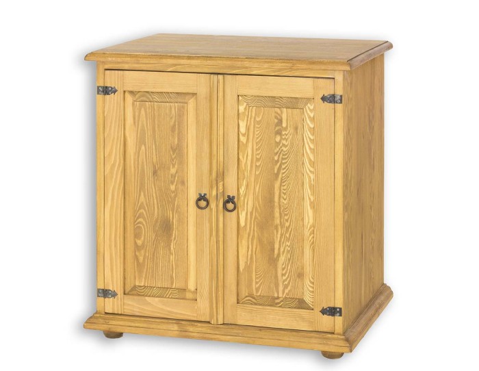 Komoda sosnowa KD 711 drewniana jasny wosk