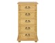 Komoda sosnowa KD 717 drewniana jasny wosk