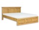 Łóżko sosnowe LK 702 drewniane jasny wosk