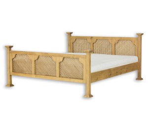Łóżko sosnowe LK 705 drewniane