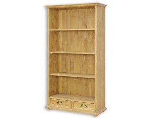 Regał sosnowy RG 702 drewniany