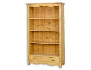 Regał sosnowy RG 706 drewniany