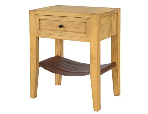 Stolik nocny sosnowy SN 706 drewniany