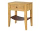 Stolik nocny sosnowy SN 706 drewniany jasny wosk