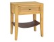 Stolik nocny sosnowy SN 706 drewniany jasny wosk