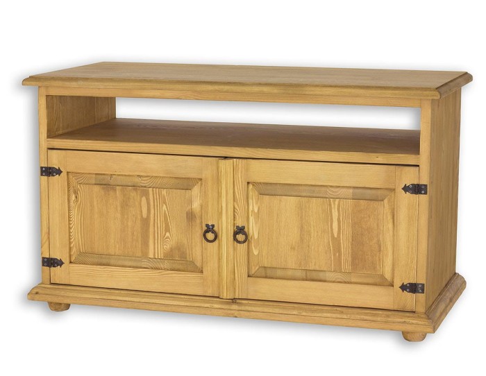 Szafka sosnowy RV 700 drewniana jasny wosk