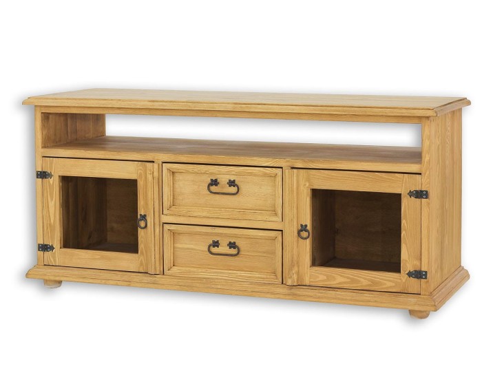 Szafka sosnowy RV 706 drewniana jasny wosk