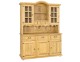 Witryna sosnowa KW 707 drewniana jasny wosk