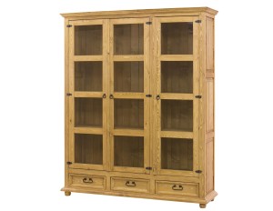 Witryna sosnowa KW 709/I drewniana