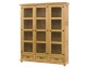 Witryna sosnowa KW 709/I drewniana jasny wosk