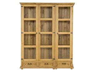 Witryna sosnowa KW 709/II drewniana