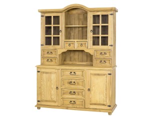 Witryna sosnowa KW 716 drewniana