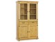 Witryna sosnowa KW 718 drewniana jasny wosk