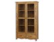 Witryna sosnowa KW 720 drewniana ciemny wosk