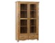 Witryna sosnowa KW 720 drewniana ciemny wosk