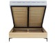 Łóżko bukowe LK 185 BOX drewniane